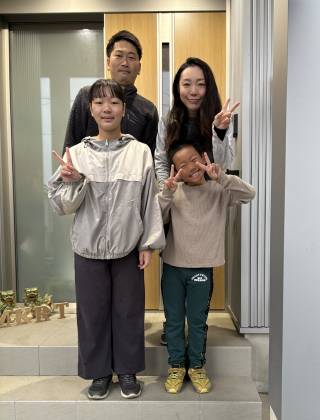 山本雅史さんご一家